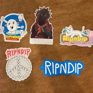 Pack of Ripndip Stickers